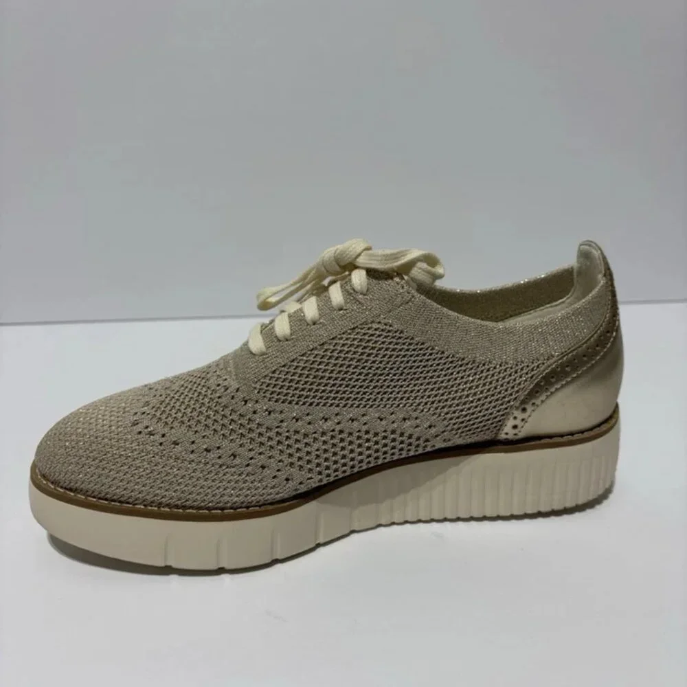 Cole Haan Women’s Grand City Platform Stitchlight Oxford, Size 7 B - Picture 2 of 6